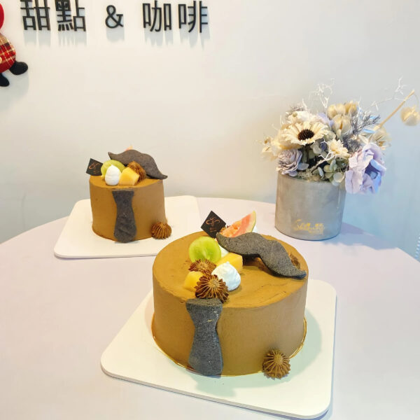 【鑠咖啡。父親節限定】開心果主義蛋糕 — 專屬爸爸的甜點獎盃