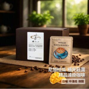 【鑠咖啡・SOUL】尼加拉瓜 極光莊園｜中淺焙 精品濾掛咖啡